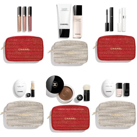 chanel christmas beauty set|chanel tweed makeup gift set.